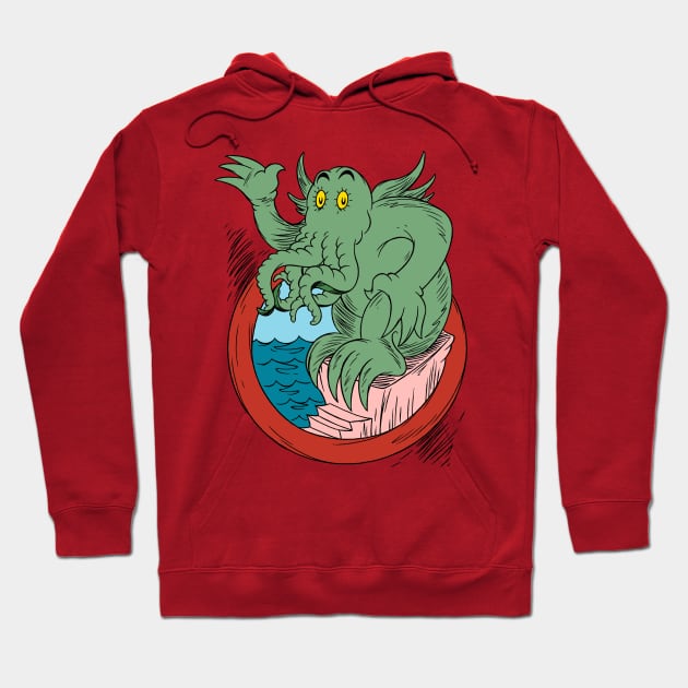 Cthulhu Hoodie by DrFaustusAU